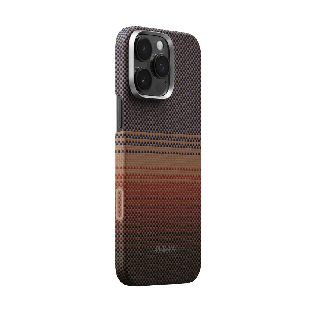 Pitaka Ultra-Slim Case for iPhone 16 Pro Max (PitaTap) Sunset