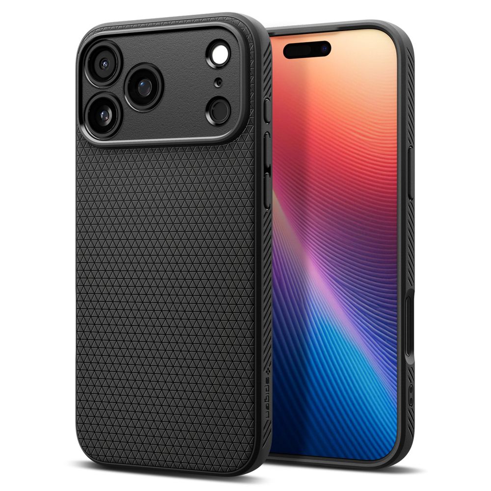 Spigen Liquid Air for iPhone 17 Pro Matte Black
