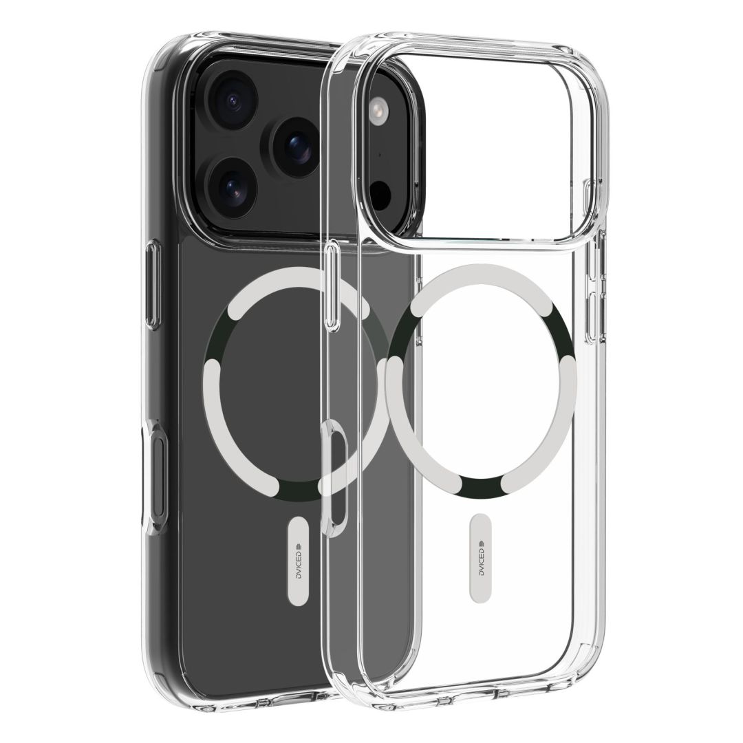 Dviced MagSafe case for iPhone 17 Pro Max Clear White