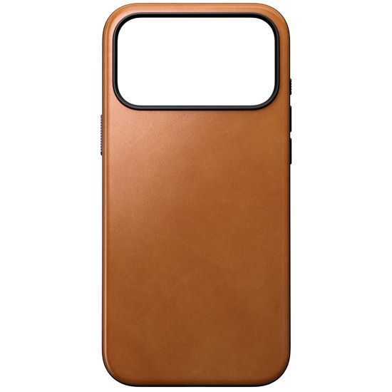 Nomad Modern Leather Case for iPhone 17 Pro Max English Tan
