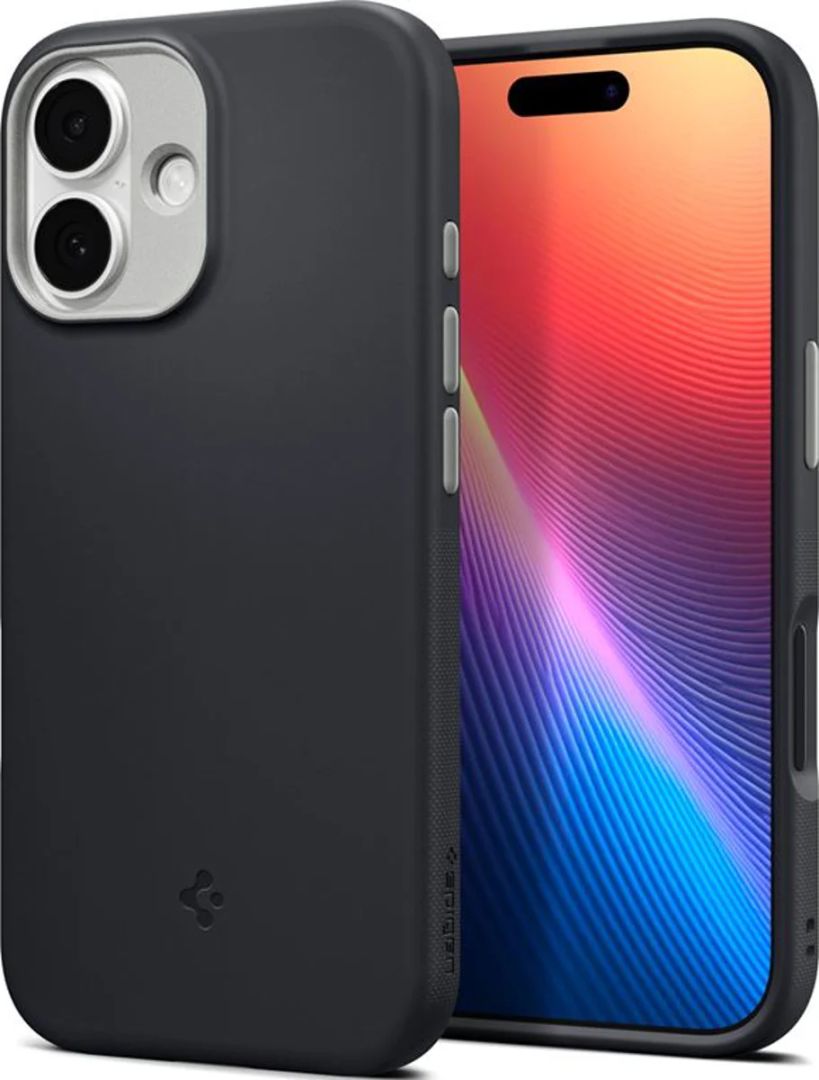 Spigen Nano Pop MagSafe case for iPhone 17 Black Sesame