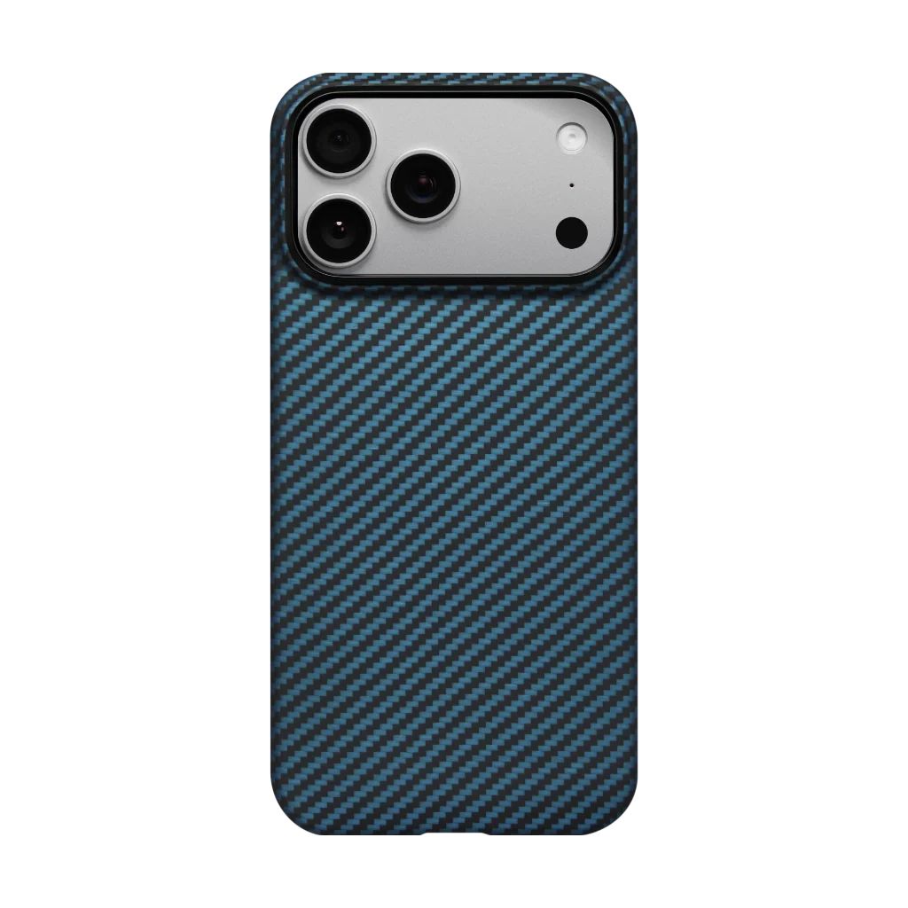 Pitaka Ultra-Slim Case for iPhone 17 Pro Blue/Grey