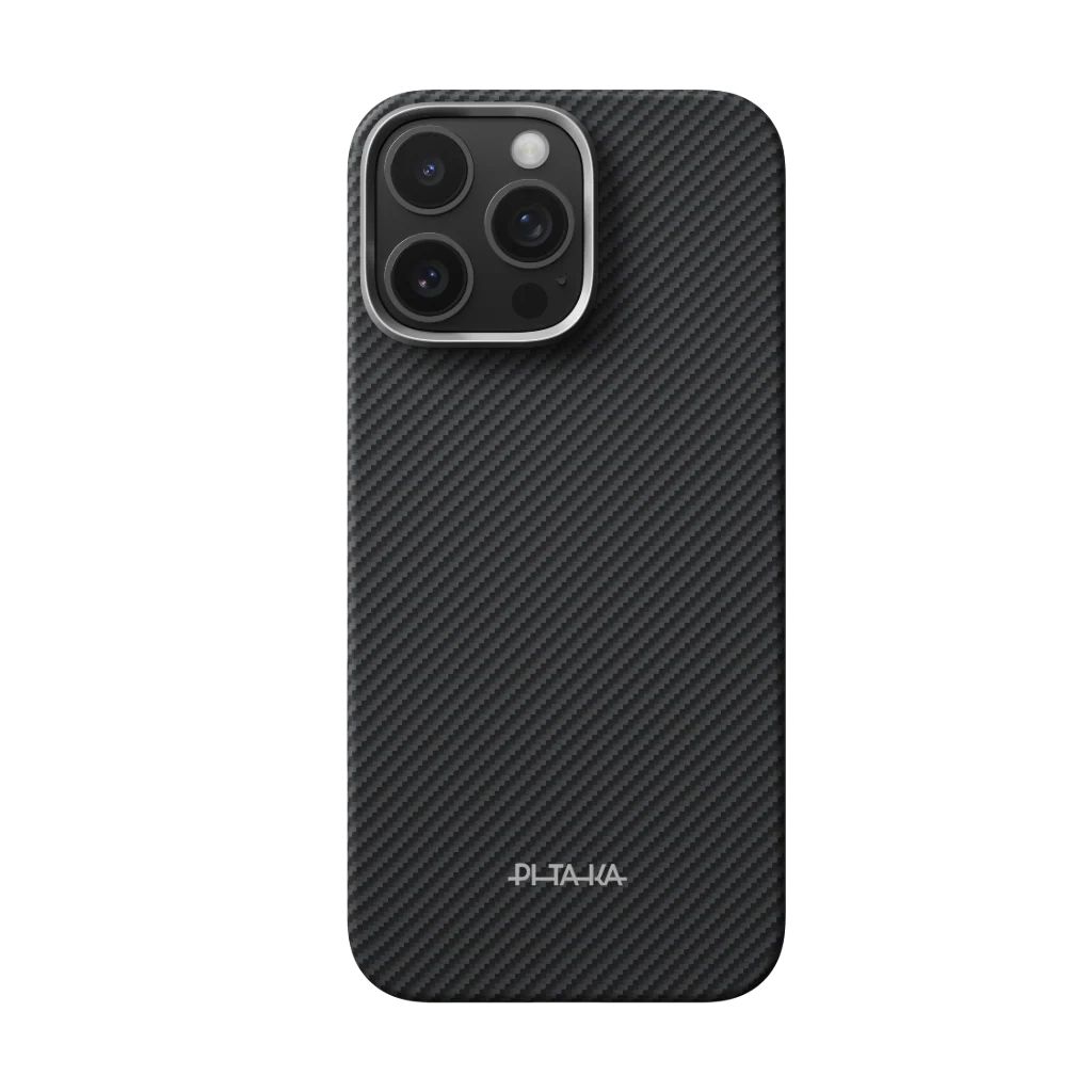 Pitaka Ultra-Slim Case for iPhone 16 Pro Max Black/Grey