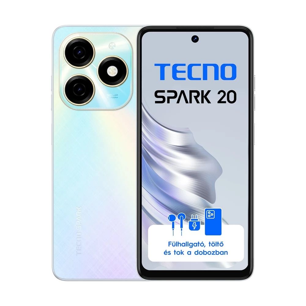 Tecno Spark 20 LTE 256GB DualSIM Cyber White