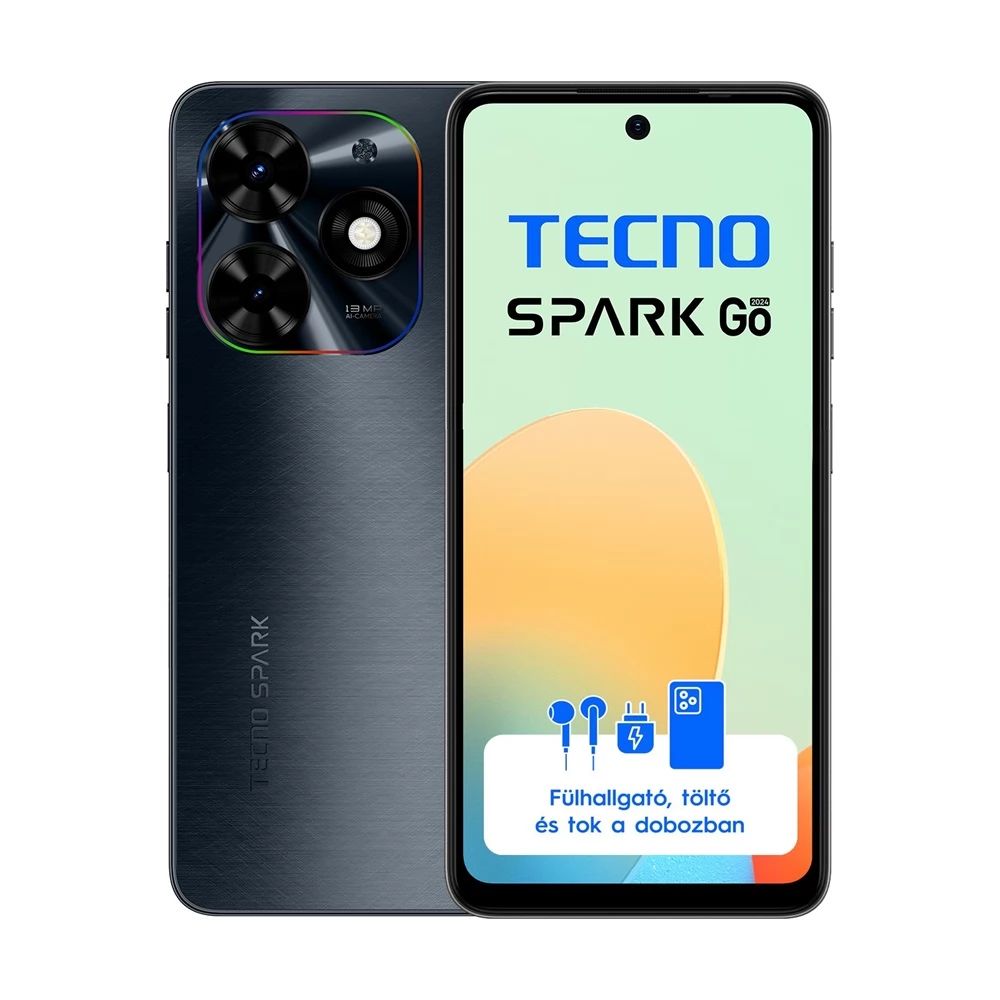 Tecno Spark Go 2024 LTE 64GB DualSIM Gravity Black