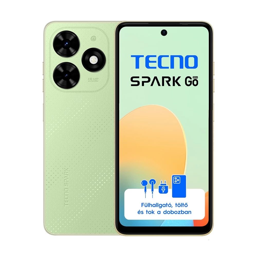 Tecno Spark Go 2024 LTE 64GB DualSIM Skin Green