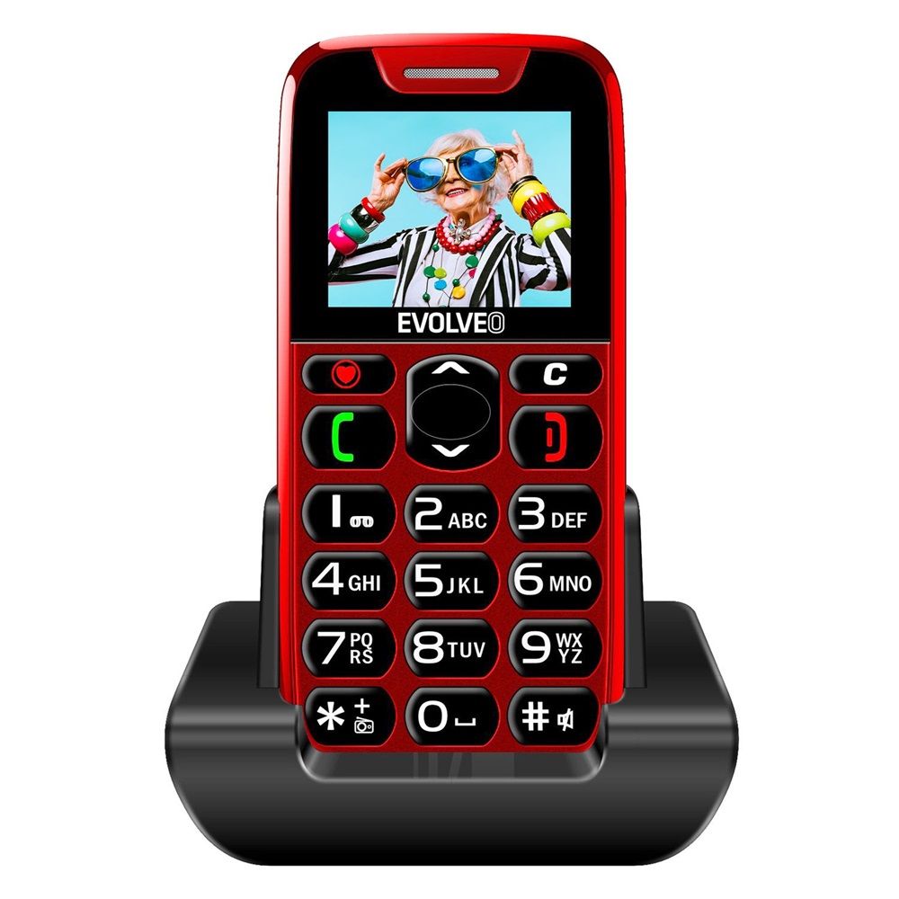 Evolveo Easyphone EP-501 Red