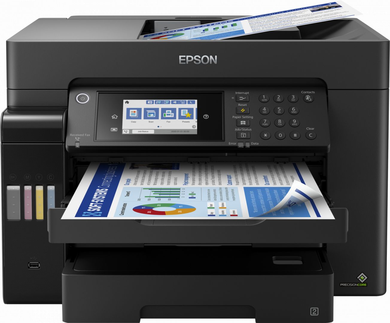 Epson EcoTank L15160 Wireless Tintasugaras Nyomtató/Másoló/Scanner/Fax