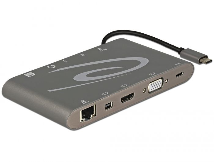 DeLock USB Type-C 3.1 Docking Station 4K 30 Hz