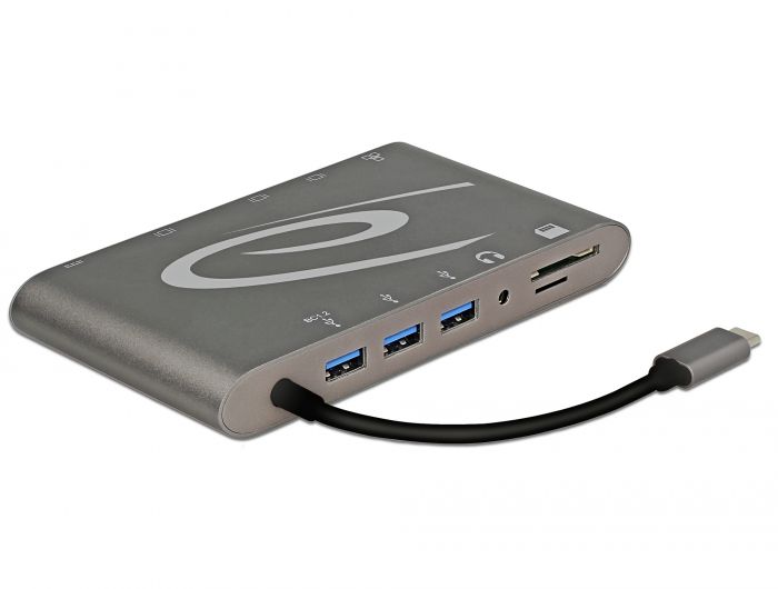 DeLock USB Type-C 3.1 Docking Station 4K 30 Hz