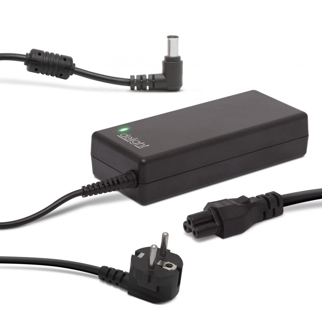 Delight 55372 19,5V / 4,7A 90W 6x4,4mm Sony hálózati notebook töltő