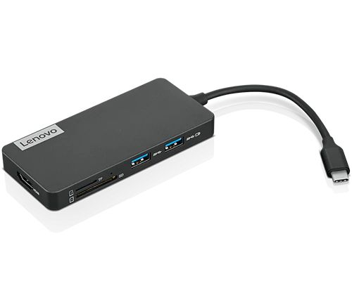 Lenovo USB-C 7-in-1 Hub Iron Grey