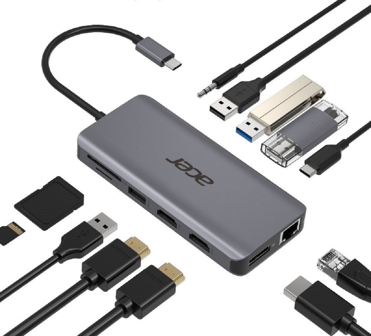 Acer 12 port mini Dock Silver