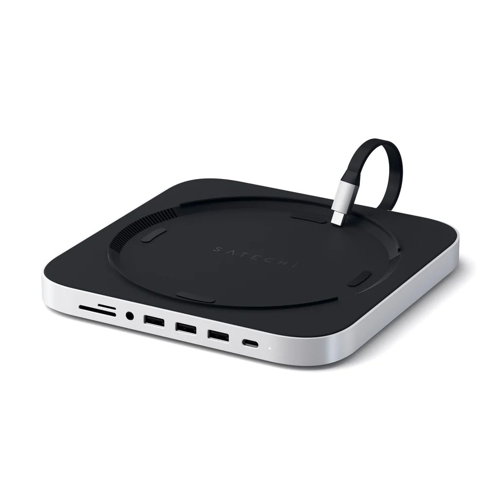 Satechi Type-C Stand and Hub for Mac Mini Silver
