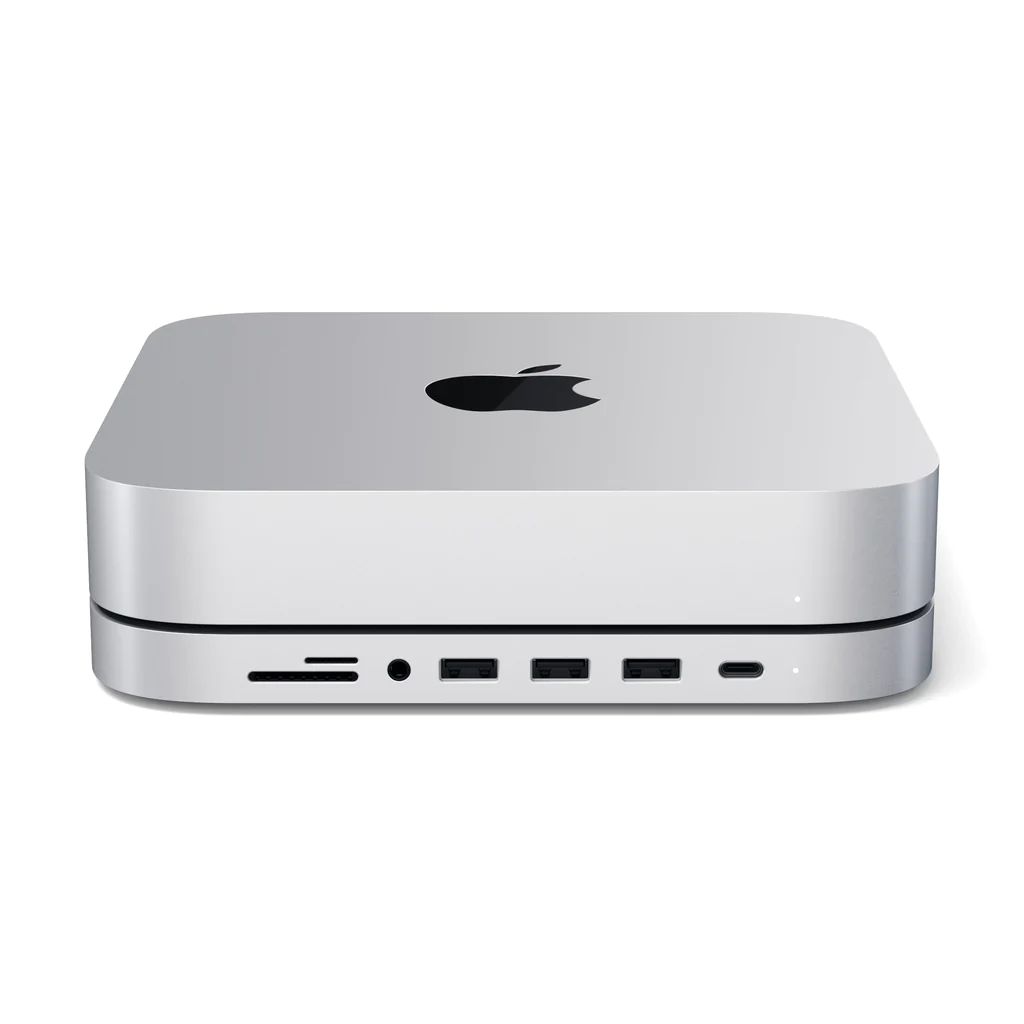 Satechi Type-C Stand and Hub for Mac Mini Silver