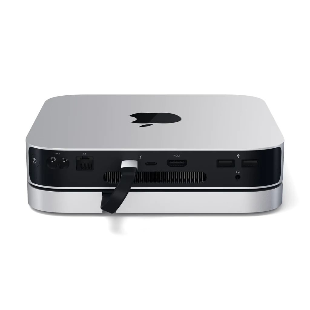 Satechi Type-C Stand and Hub for Mac Mini Silver