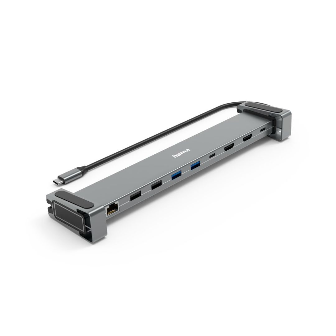 Hama USB 3.1 TYPE-C 9IN1 Dokkoló Grey