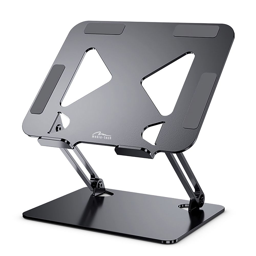 Media-Tech MT2661 Állítható ergonomikus laptopállvány Black