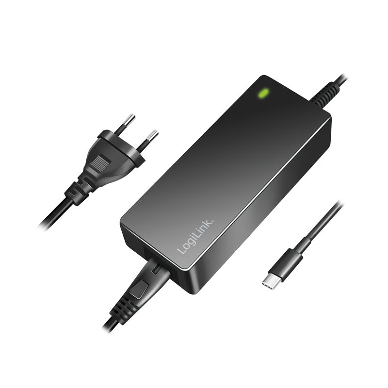 Logilink Universal power supply for notebooks 65W Black