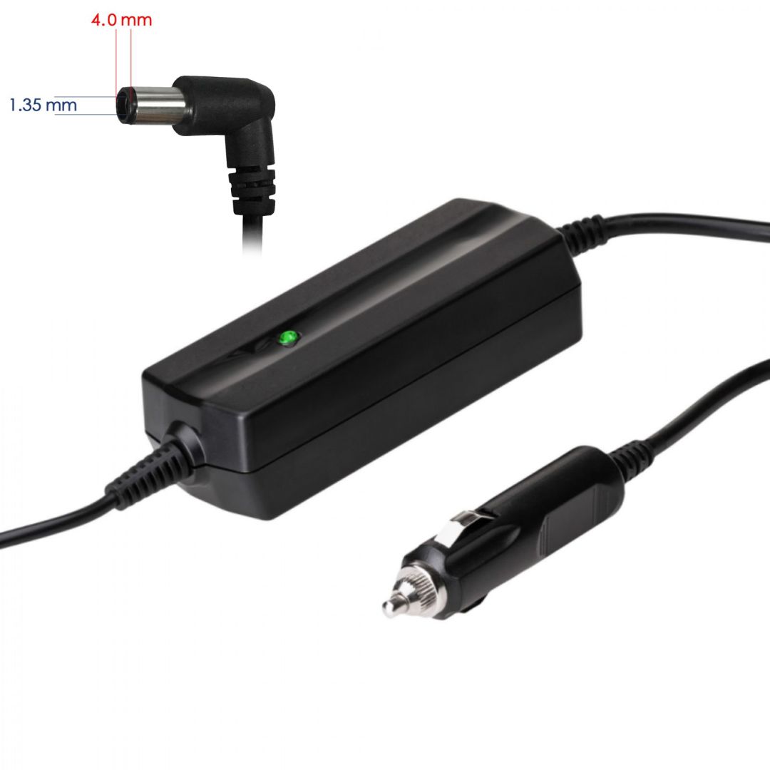 Akyga AK-ND-78 19V / 2,37A 45W 4x1,35mm Asus autós notebook töltő