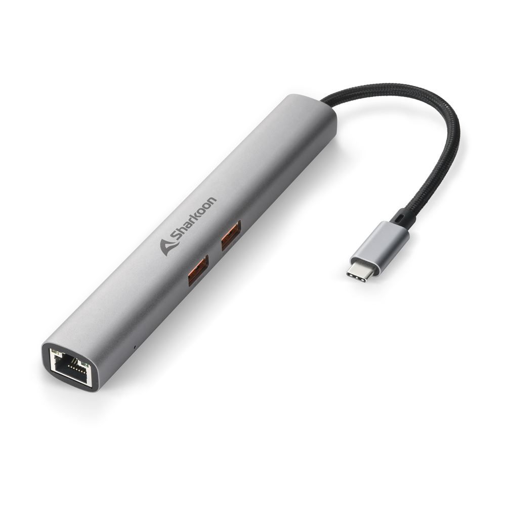 Sharkoon OfficePal Combo Adapter Dark Grey