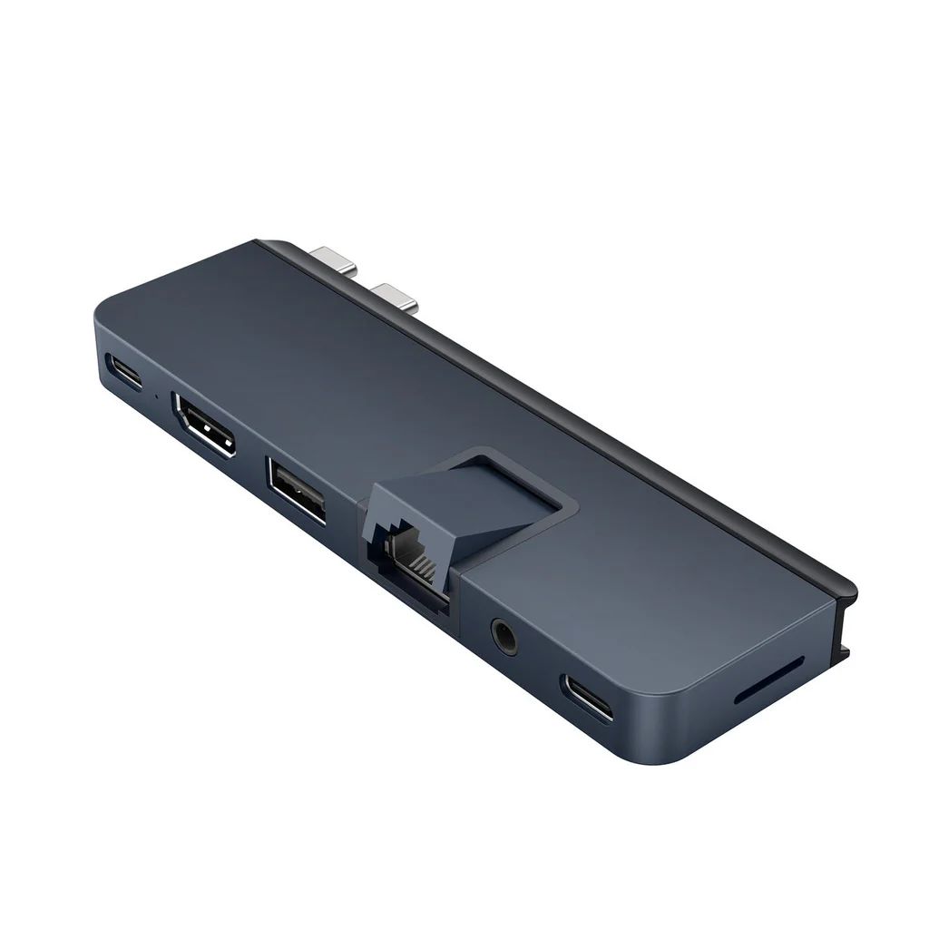 Targus HyperDrive DUO PRO 7-in-2 USB-C Hub Midnight Blue