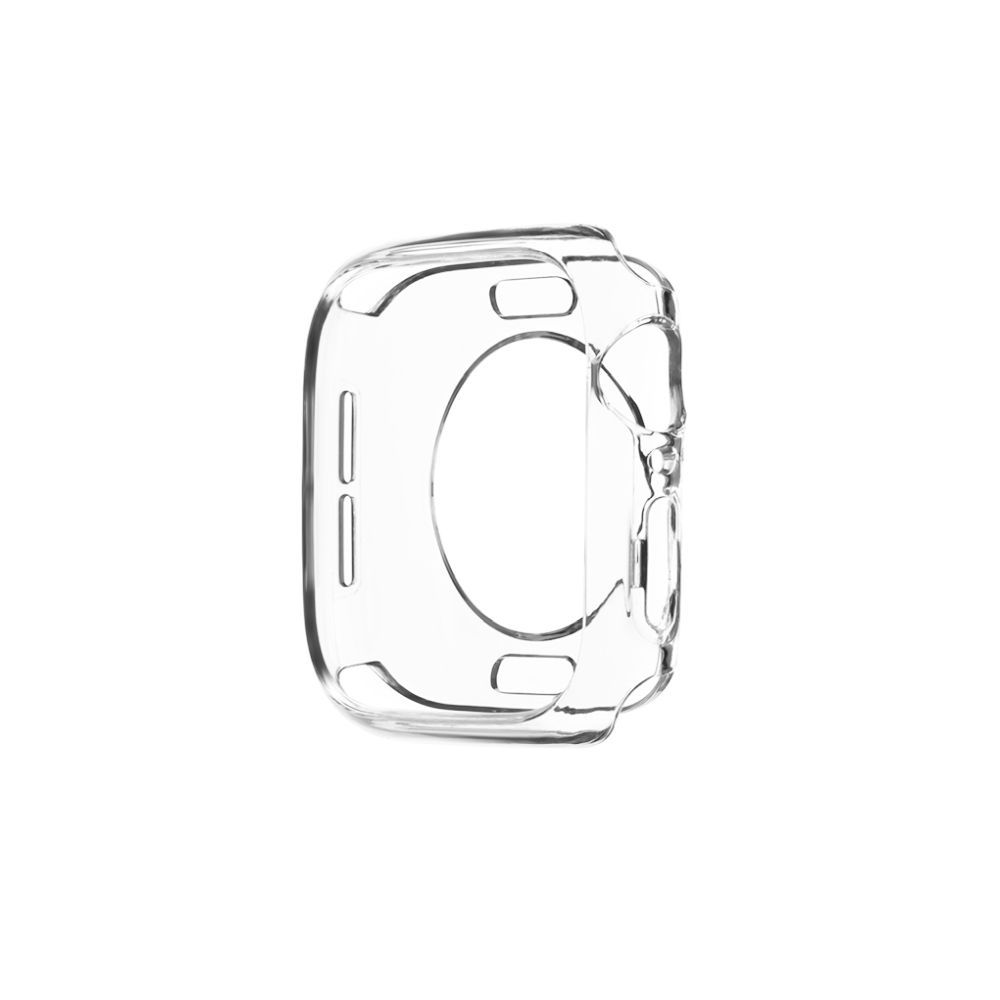 FIXED TPU gél tok az Apple Watch Series 9 41mm-es okosórához, átlátszó