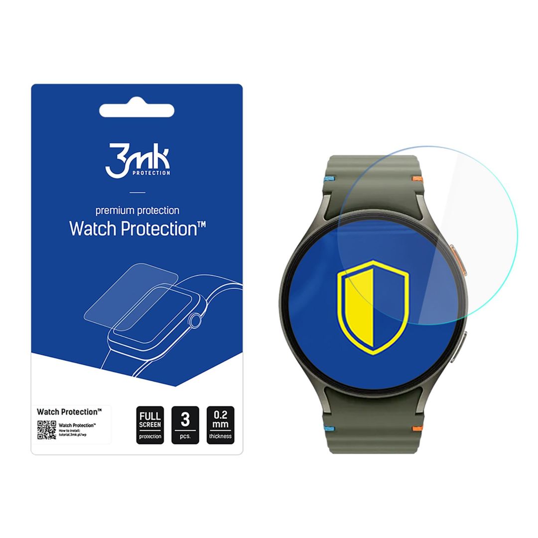 3mk Óra kijelző védőfólia FlexibleGlass hibrid üvegfólia 7H Samsung Galaxy Watch 7 44mm