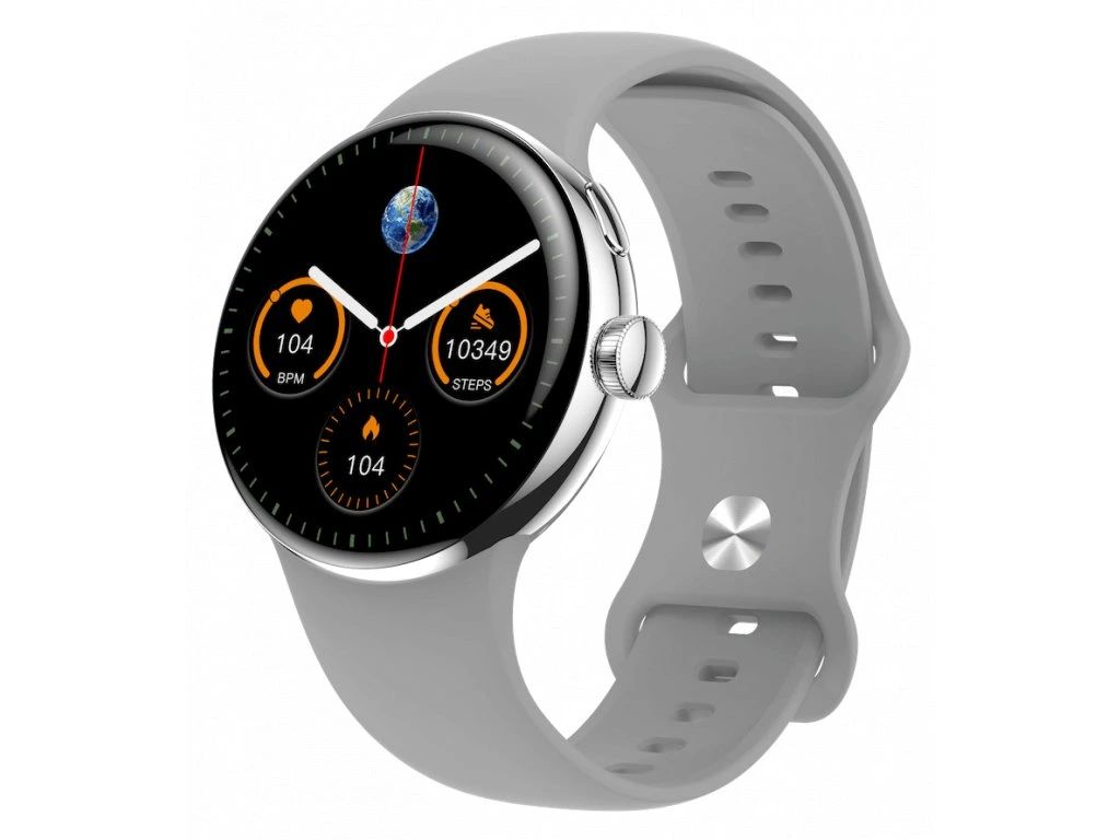 Carneo Matrixx HR+ Smartwatch Silver