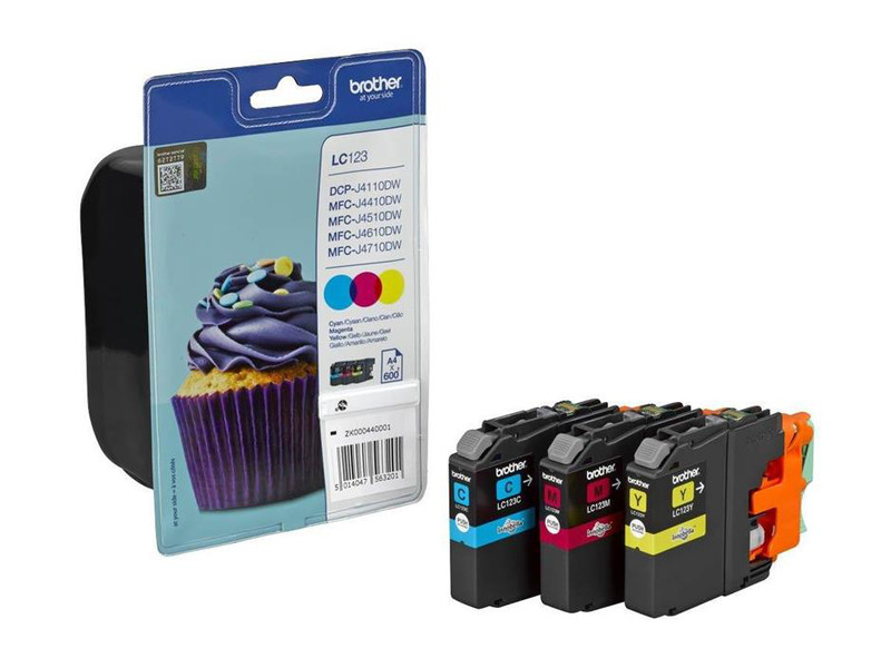Brother LC123 Colorpack tintapatron
