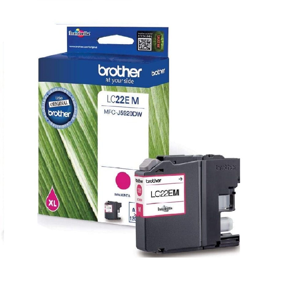 Brother LC-22E Magenta tintapatron
