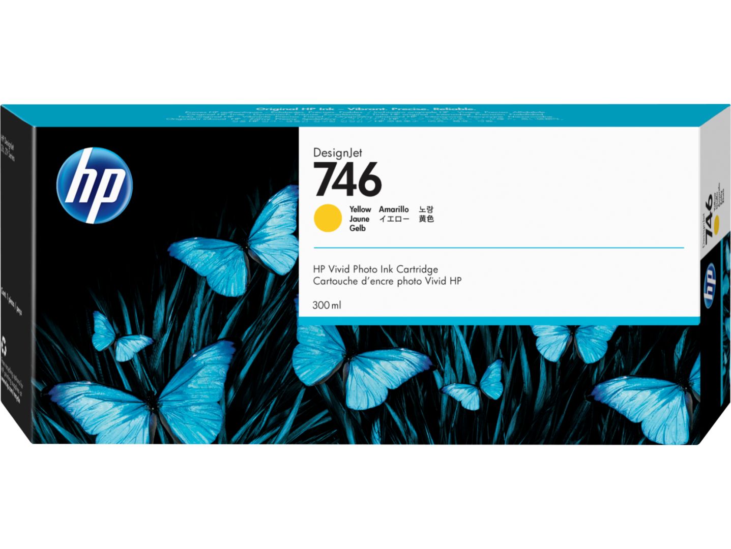 HP P2V79A (746) Yellow tintapatron