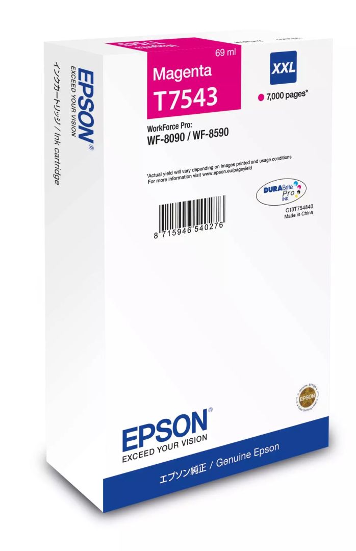 Epson T7543 Magenta tintapatron