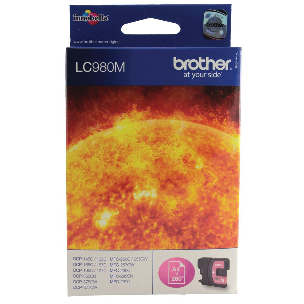 Brother LC980M Magenta tintapatron