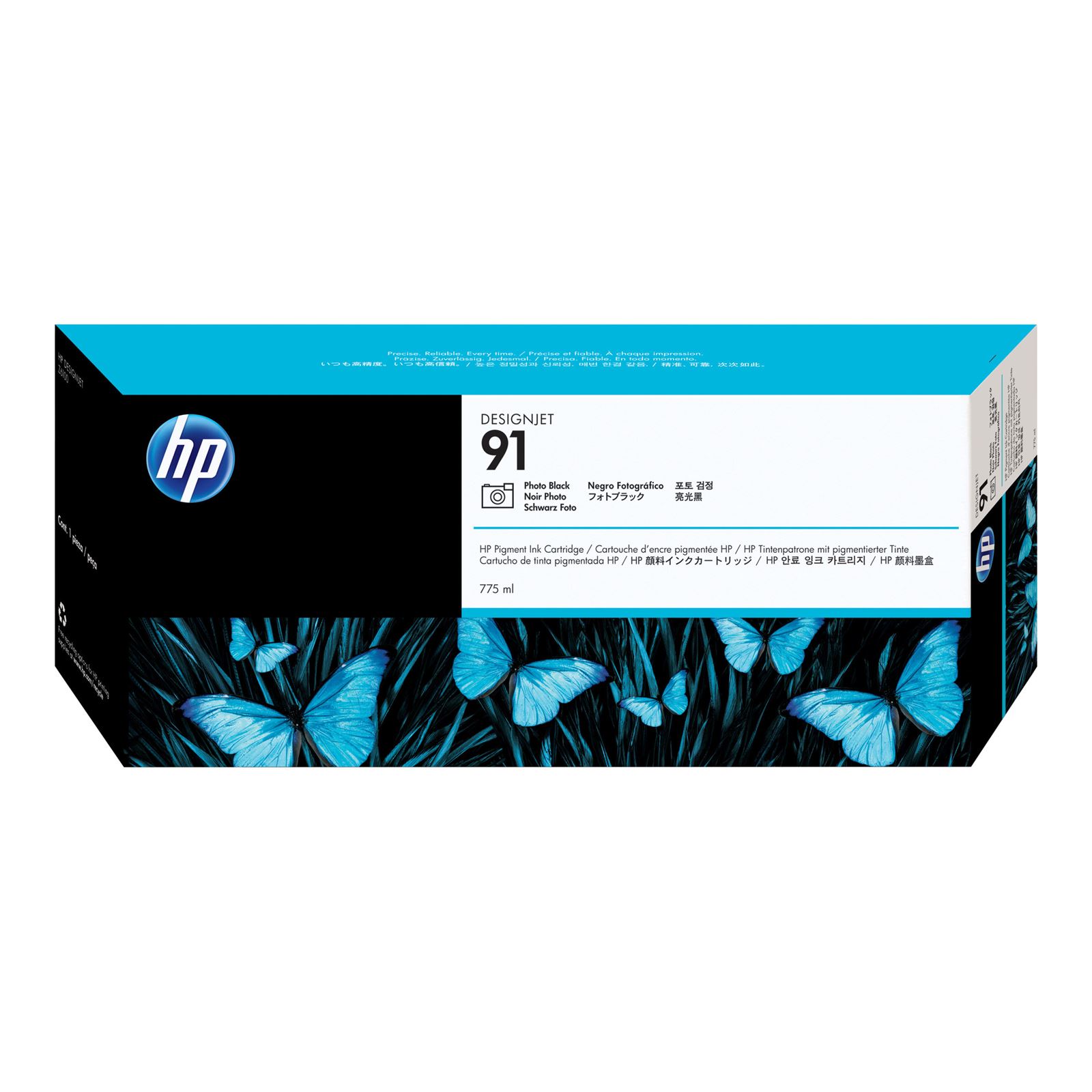 HP 9465A (91) Photo Black tintapatron