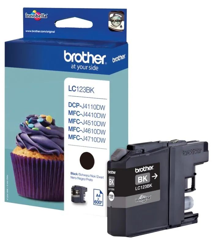 Brother LC123BK Black tintapatron