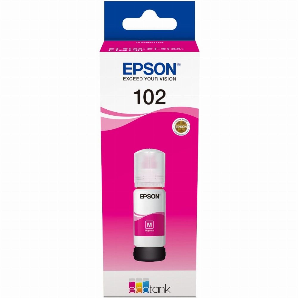 Epson 102 Magenta tintapatron