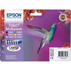 Epson T0807 Multipack tintapatron