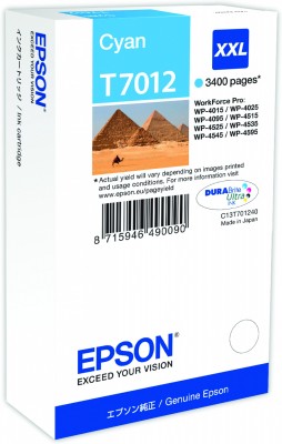 Epson T7012 XXL Cyan