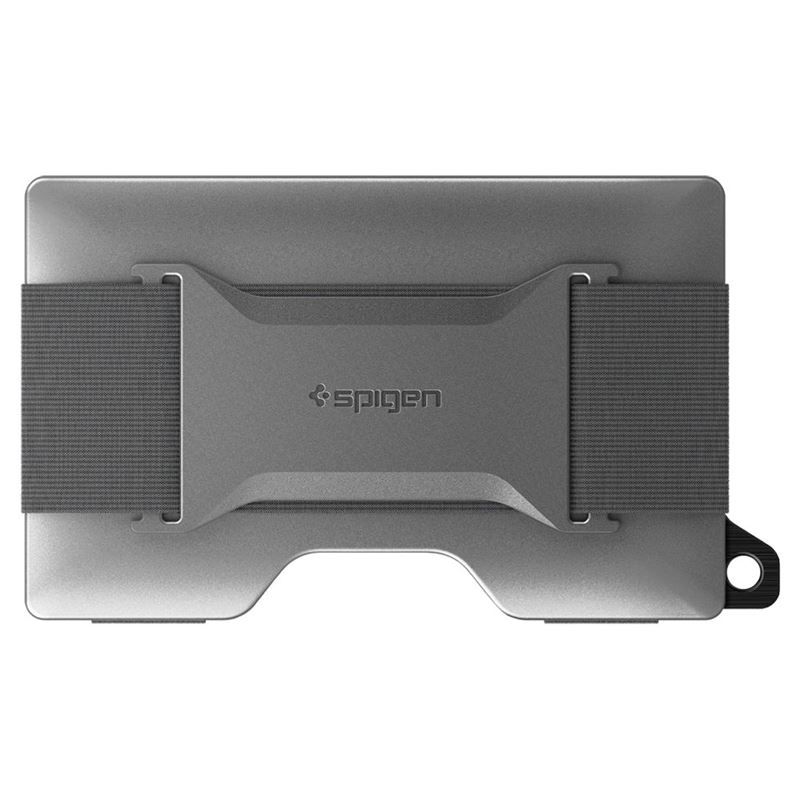 Spigen Wallet S Card Holder with Card Key Ring, gunmetal - AirTag