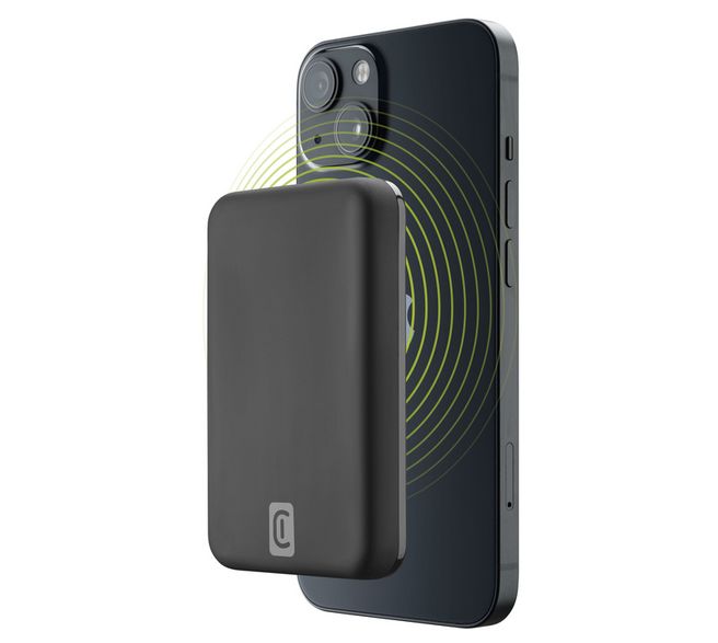 Cellularline MAG 5000mAh Wireless Powerbank Black