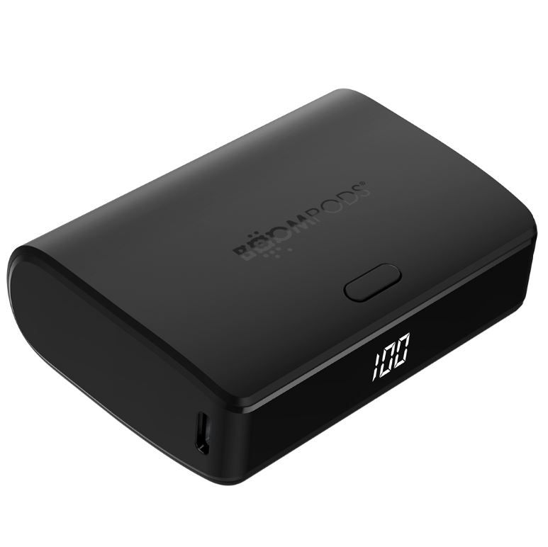 Boompods Powerboom 10000mAh PowerBank Black