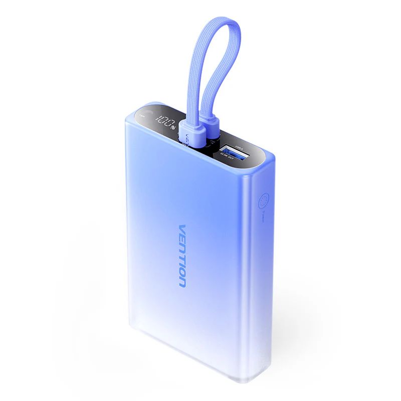 Vention 10000mAh Power Bank Gradient Blue