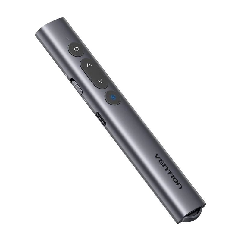 Vention Pointer & Prezenter Wireless Presenter Green Laser Gray
