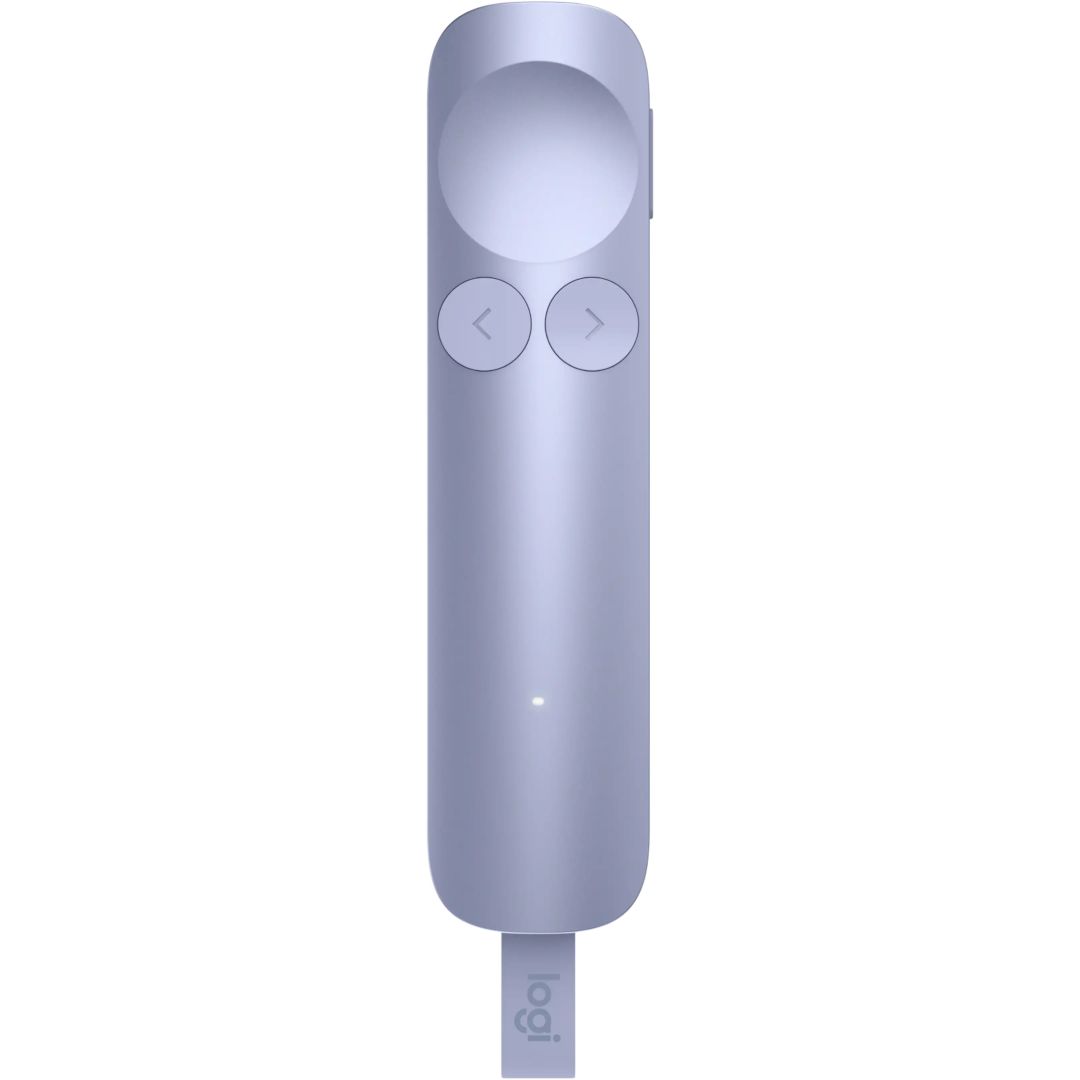 Logitech Spotlight 2 Wireless Presenter Red Laser Light Lilac