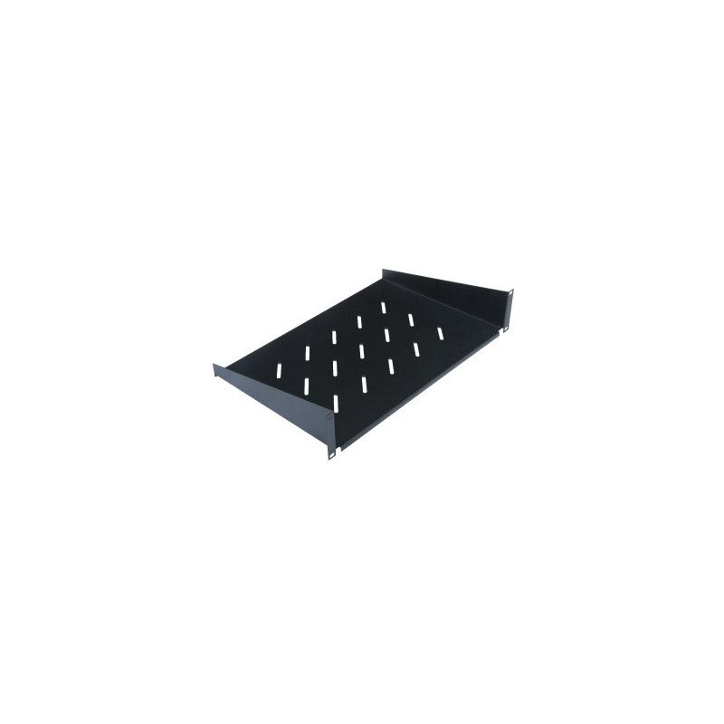 WP Fixed Shelf 2U 350 mm RAL 9005 Black