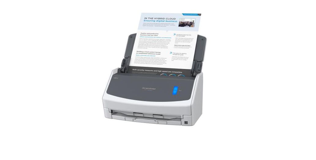 Fujitsu ScanSnap iX1400 Lapáthúzós Szkenner White