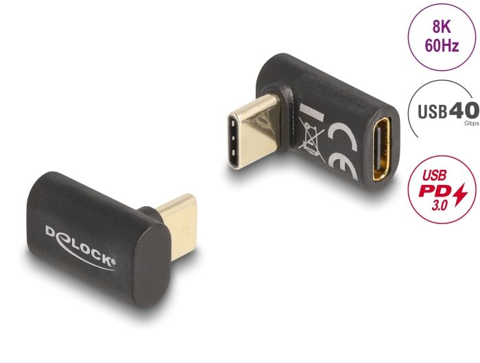 DeLock USB Type-C adapter Black