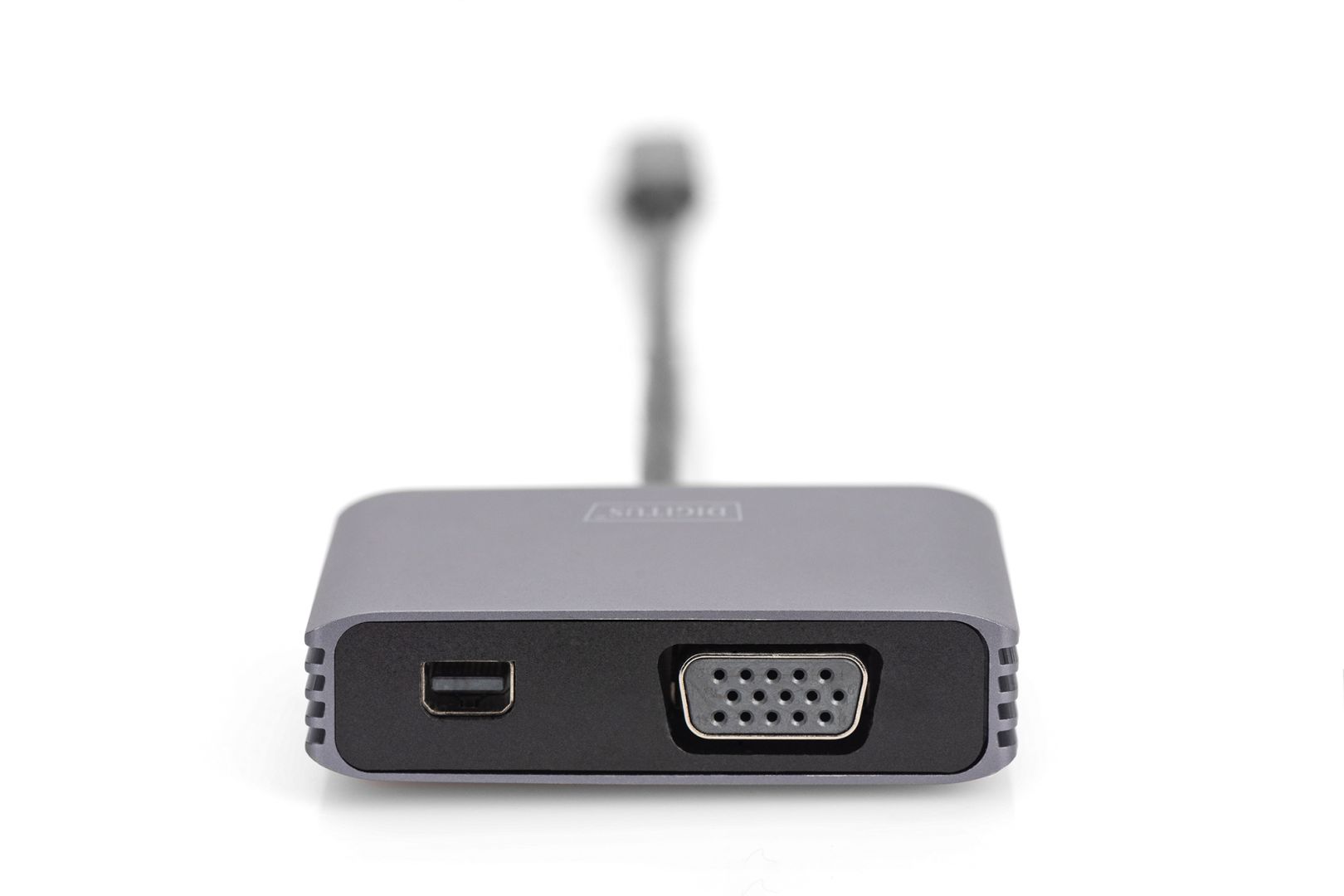 Digitus DA-70825 USB Type-C to VGA/miniDisplayPort 4K/30Hz Graphics Adapter Silver