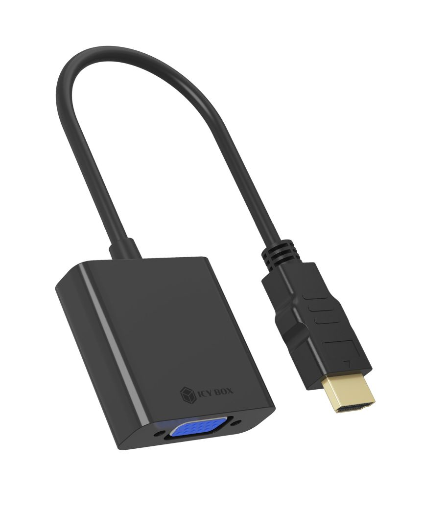 Raidsonic IB-AC502a HDMI to VGA adapter Black